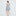 The Ribbon Charlotte Nap Dress - Navy Circular Lattice