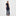 The Rio Dress - Twilight Flocked Brocade
