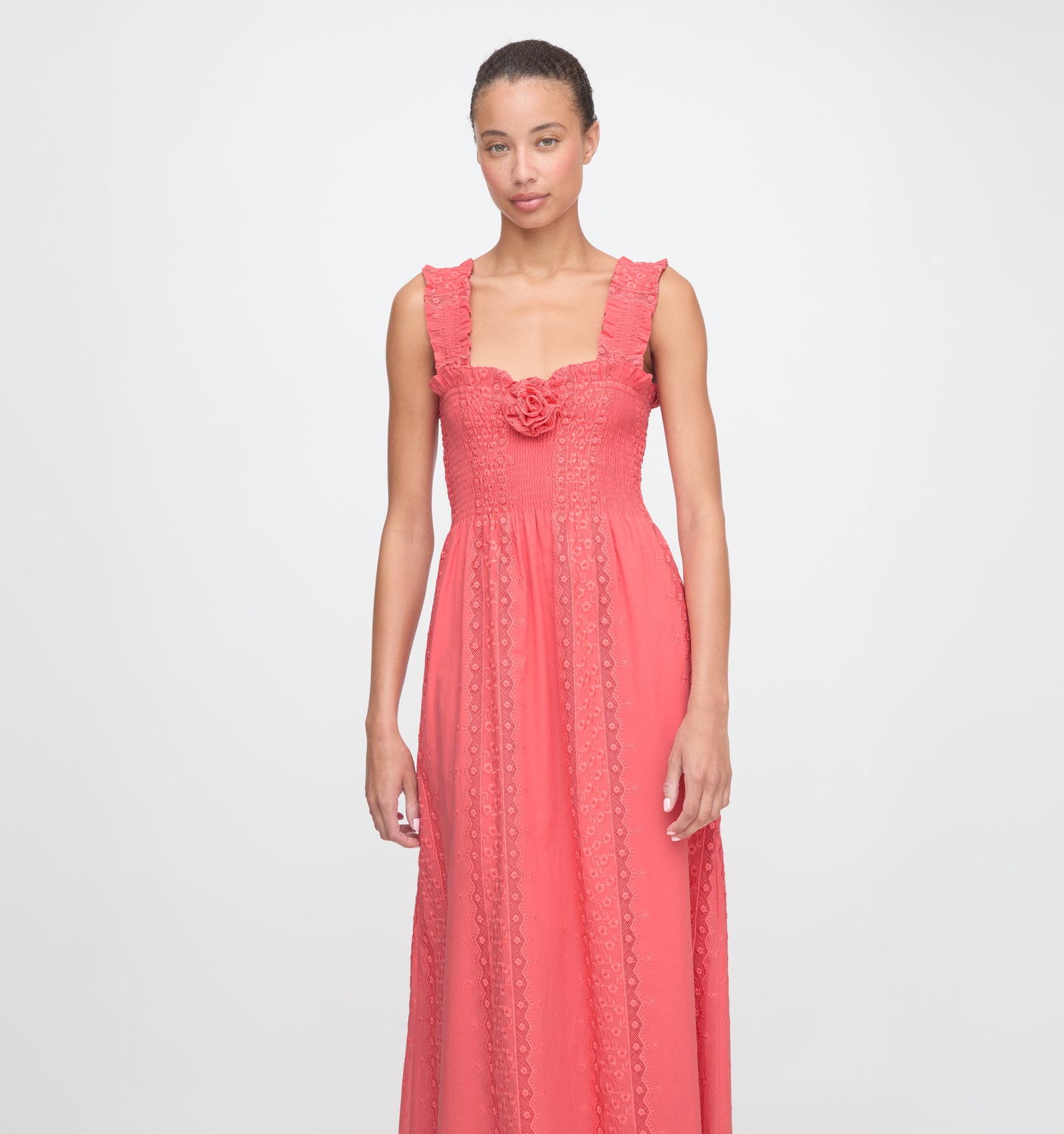 can t bead that embellished bandeau midaxi dress in black Long Sleeve Modest Muslim Formal Evening Dress Coral Pink Silk main image 1