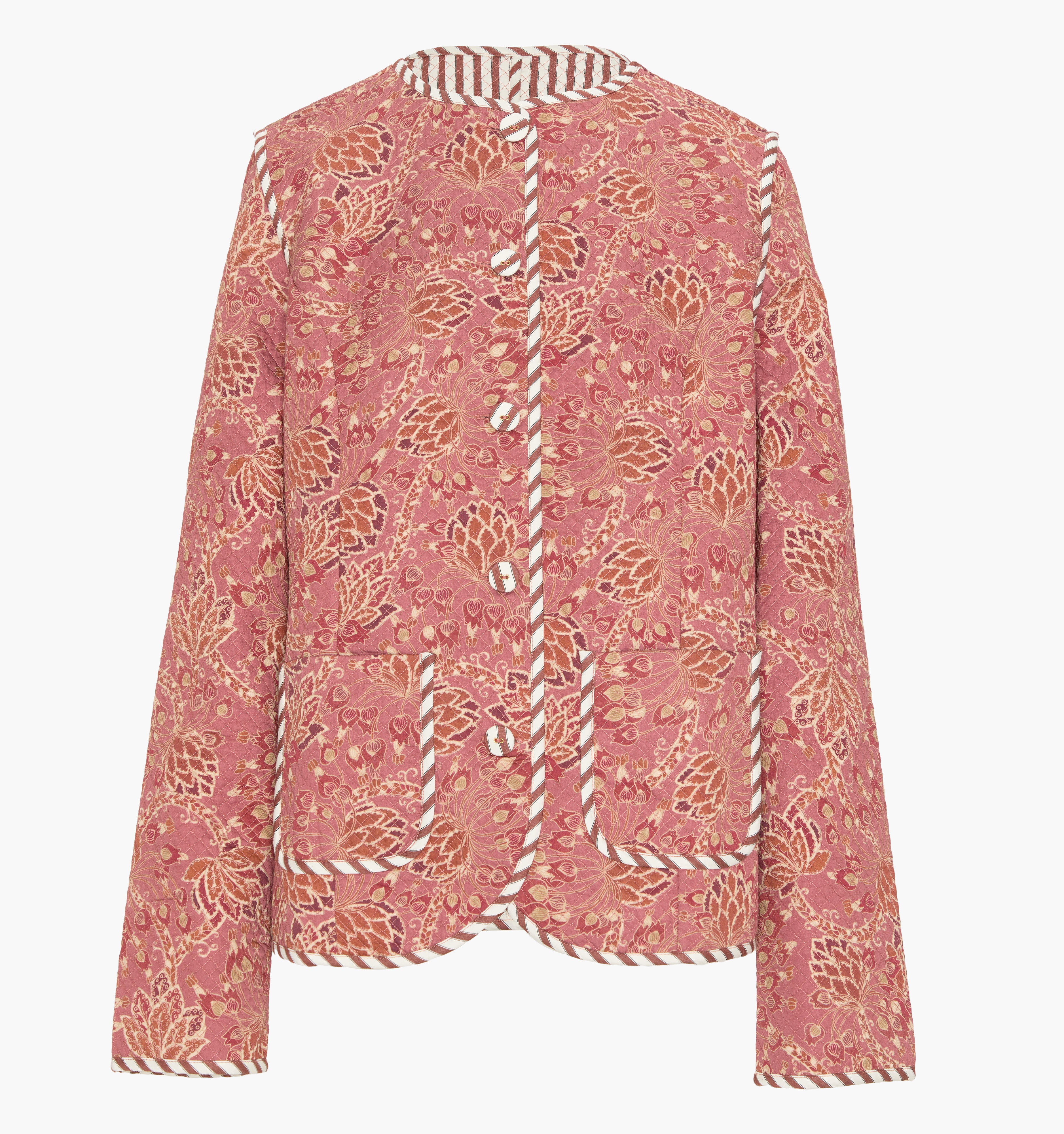 The Rowan Jacket in Autumn Floral color: Autumn Floral