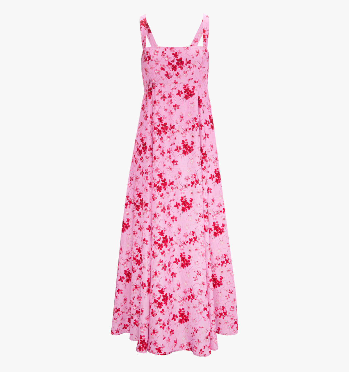 The Rowena Dress - Pink Sweet Peas