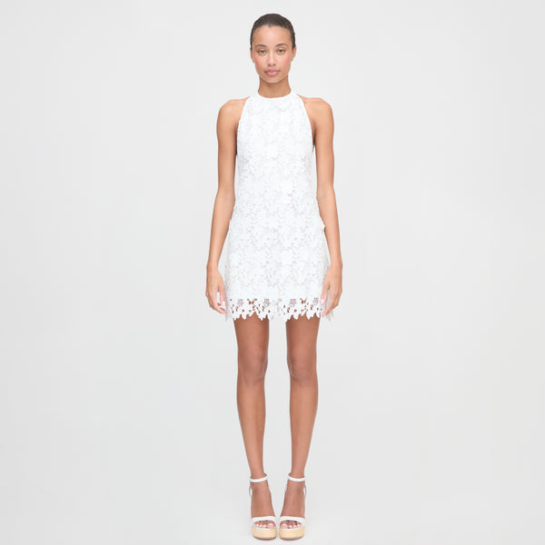 The Sasha Dress - White Floral Lace  Hill House Home