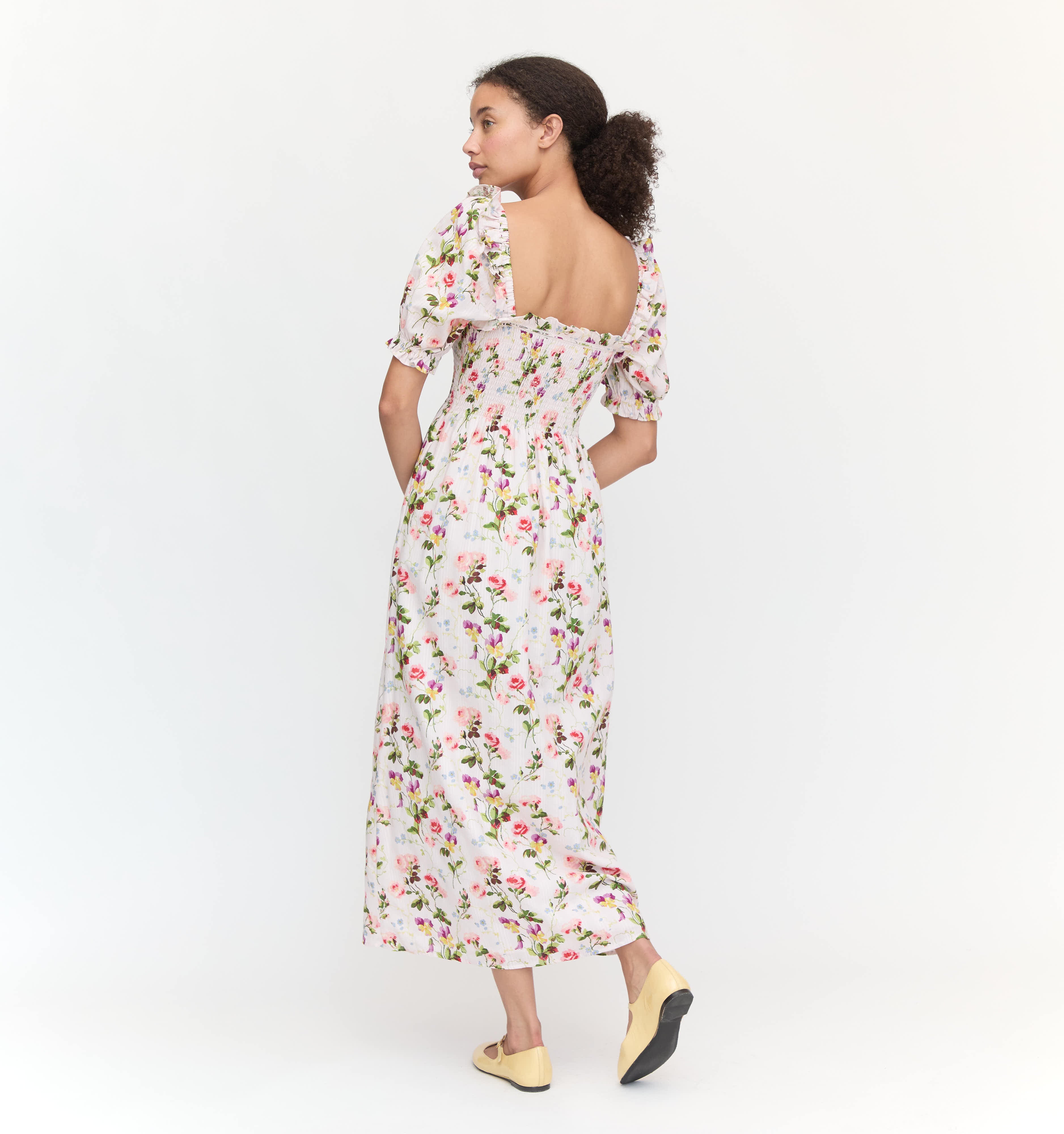 The Scarlett Nap Dress - Pink Bluebonnet