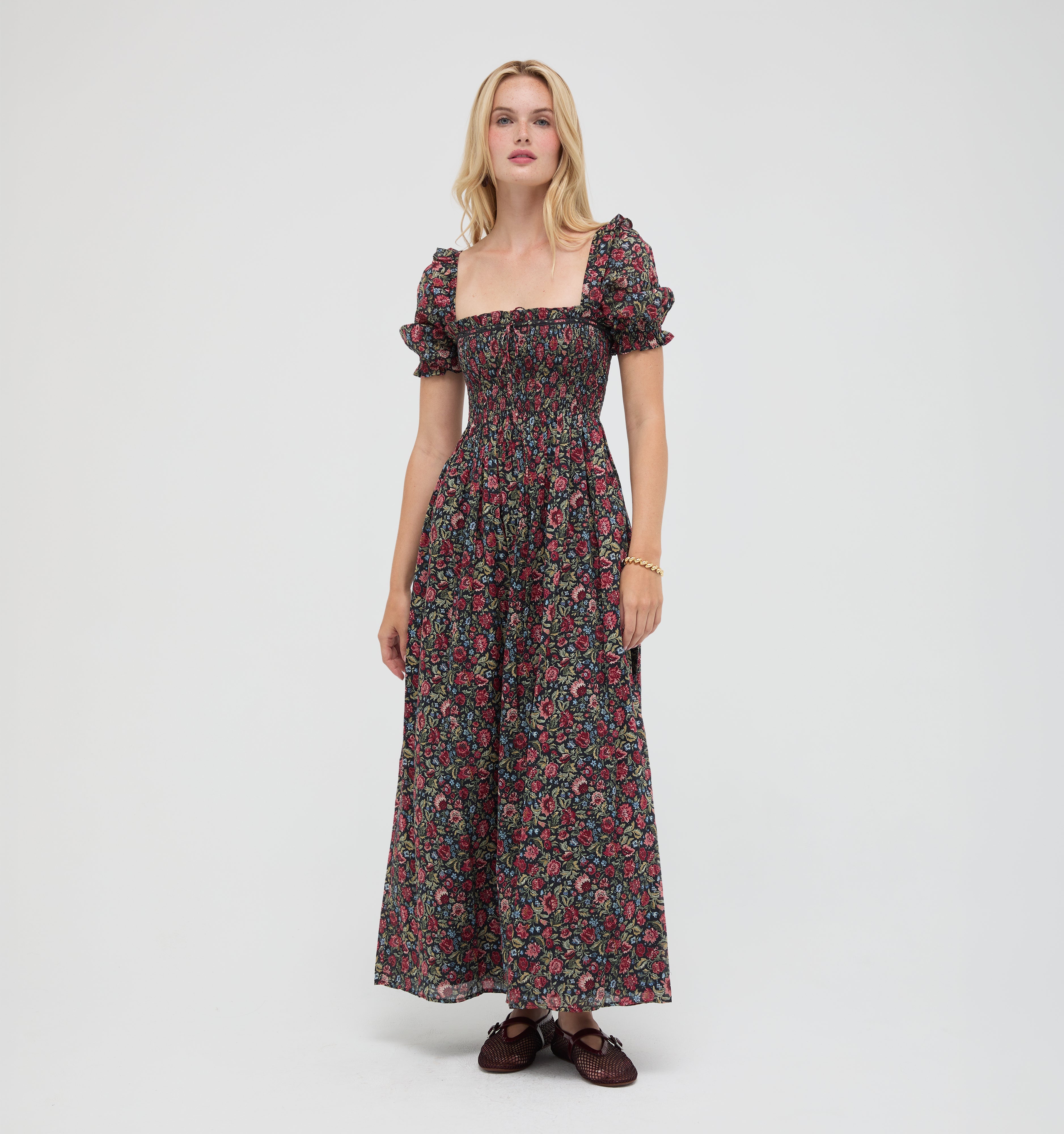 Roller Rabbit x Hill House Scarlett Nap Dress - Blue Sherwood