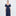 The Scarlett Nap Dress - Navy Sheer Plaid