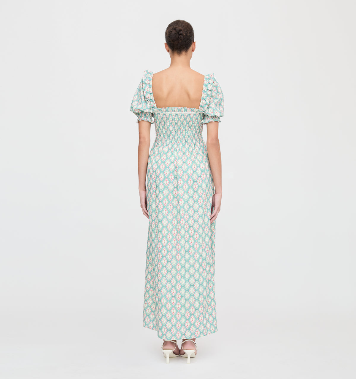 The Scarlett Nap Dress - Raspberry Ikat