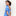 The Scarlett Nap Dress - Hydrangea Blue Textured Clip Dot