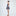 The Seraphina Mini Nap Dress - Navy Trailing Fern
