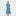 The Yara Dress - Navy Calico Trellis