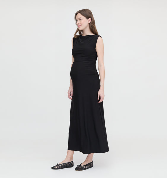 The Maternity Sloane Dress - Black Jersey Hill House Home The Maternity Sloane Dress - Black Jersey Hill House Home