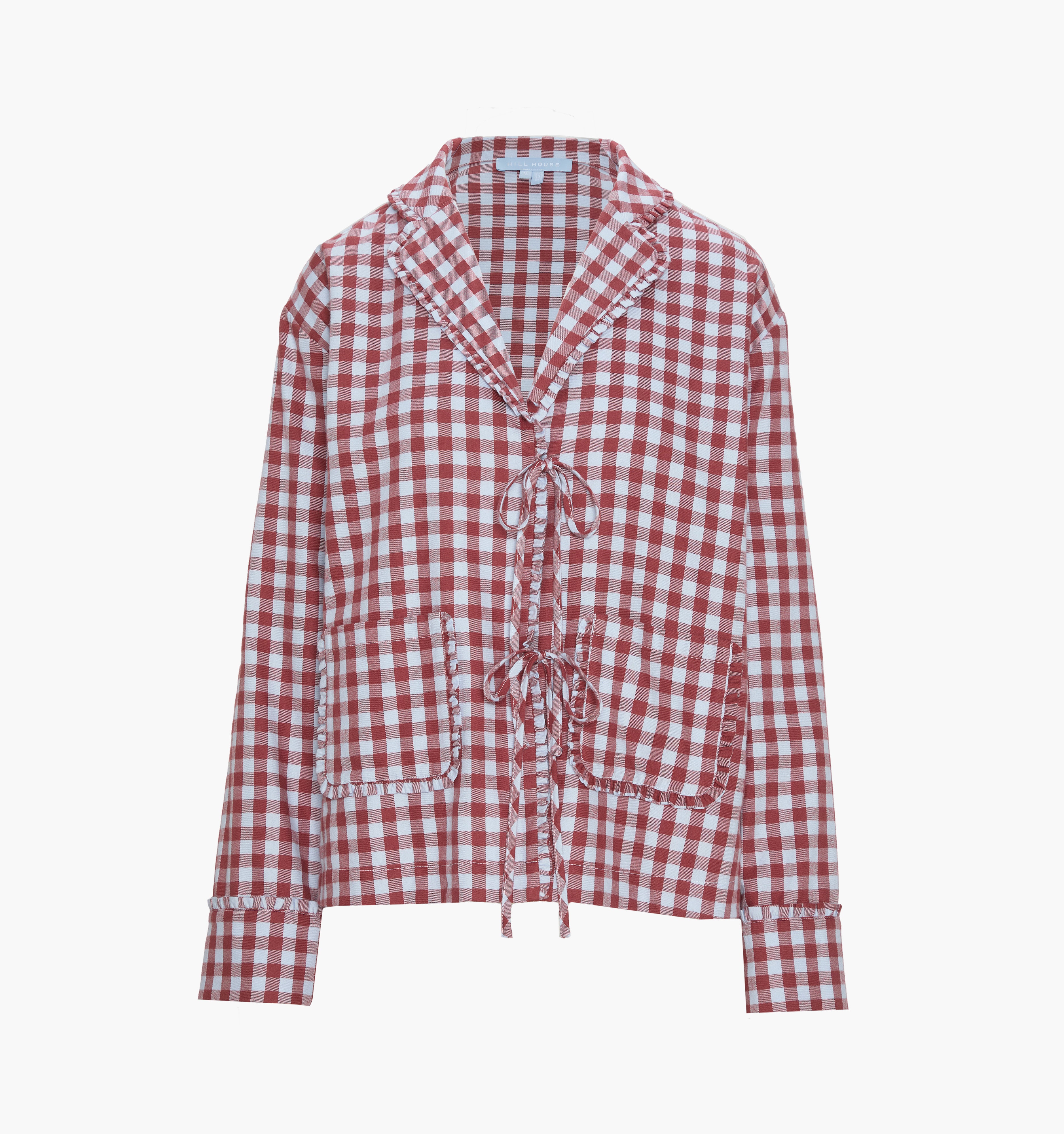 monogram: sienna check