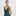 The Sylvane Top - Jadeite Floral Jacquard