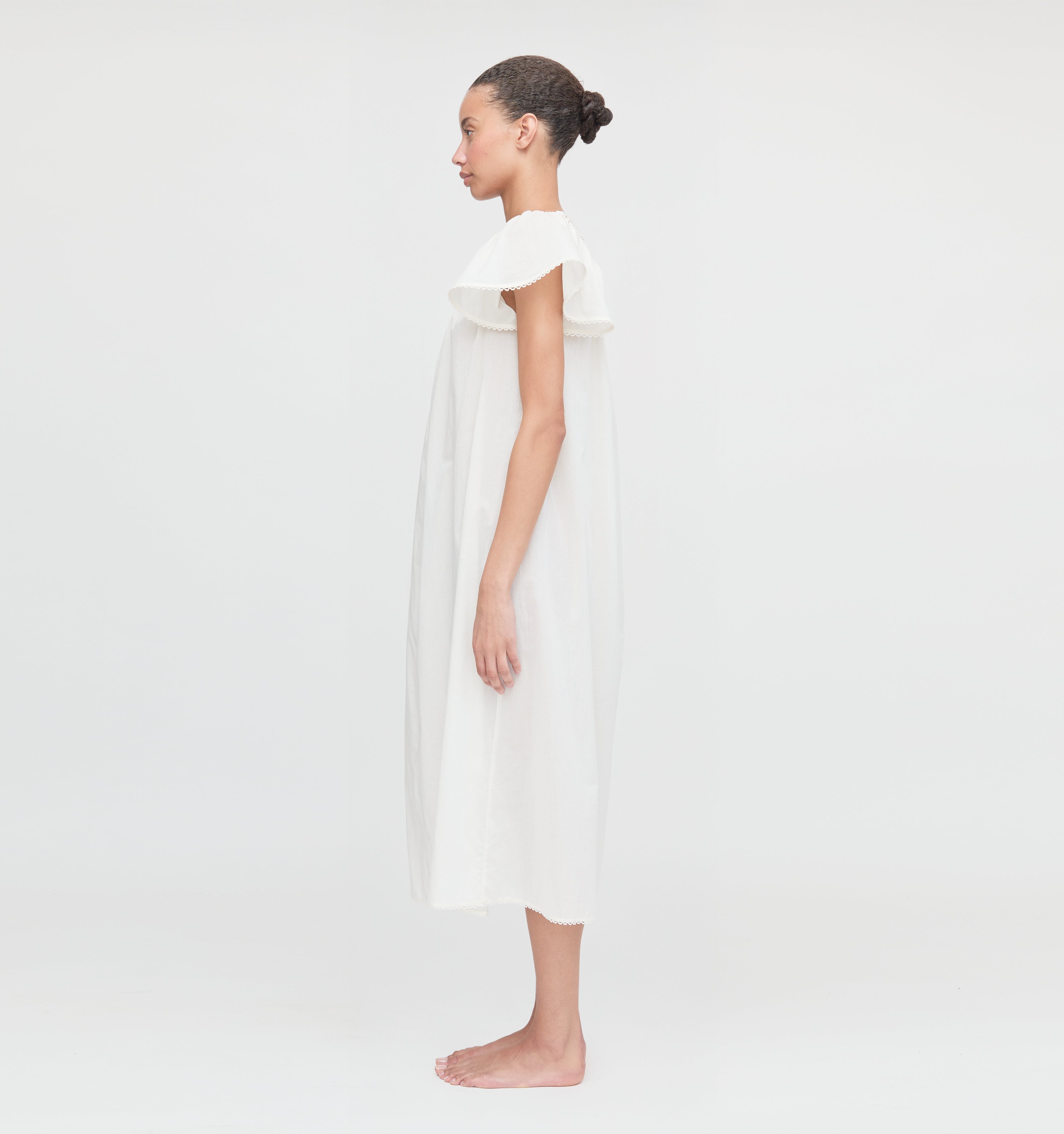 The Therese Nightgown - Soft Ivory