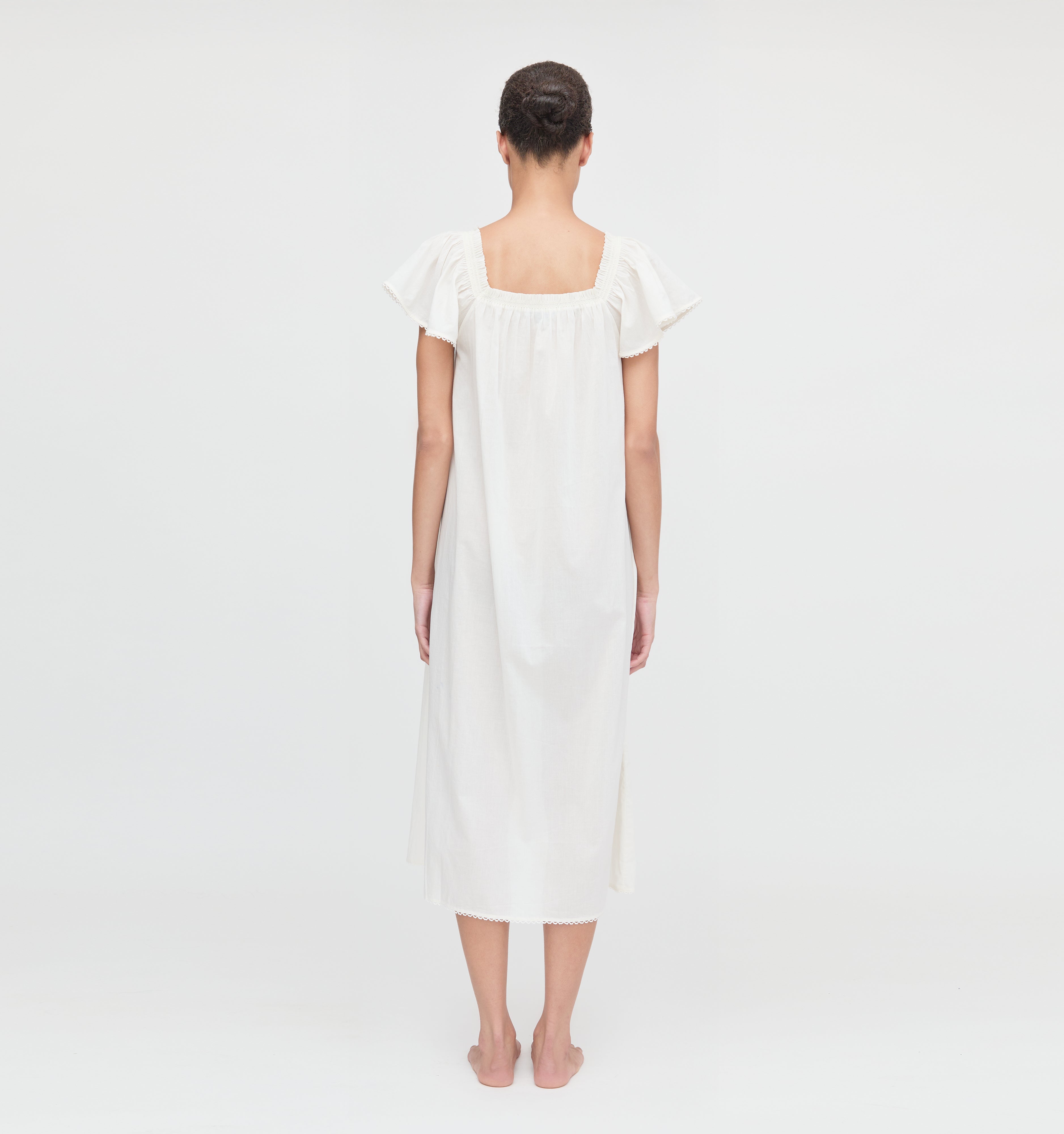 The Therese Nightgown - Soft Ivory