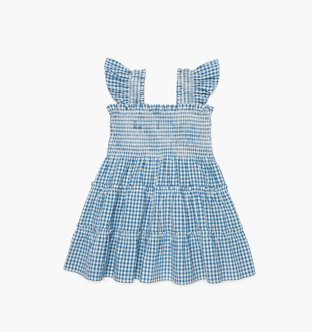 Hill House Home Girls' The Tiny Ellie Nap Dress - Baby, Little Kid, Big Kid - Blue - Size 4T