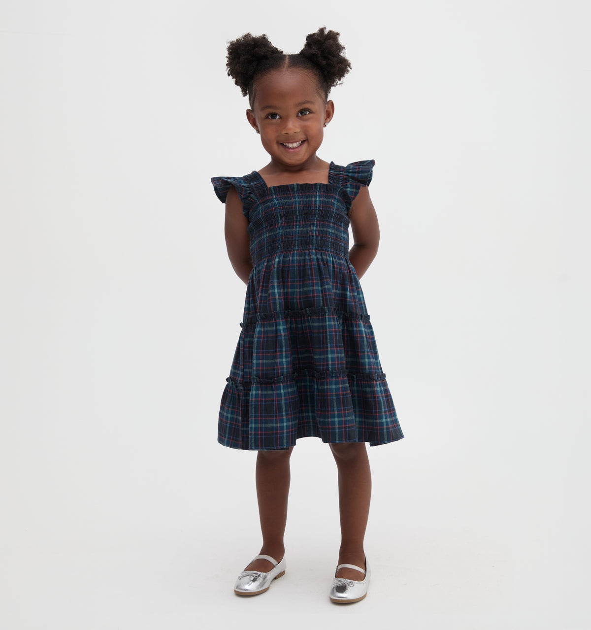 The Tiny Ellie Nap Dress - Jewel Tartan