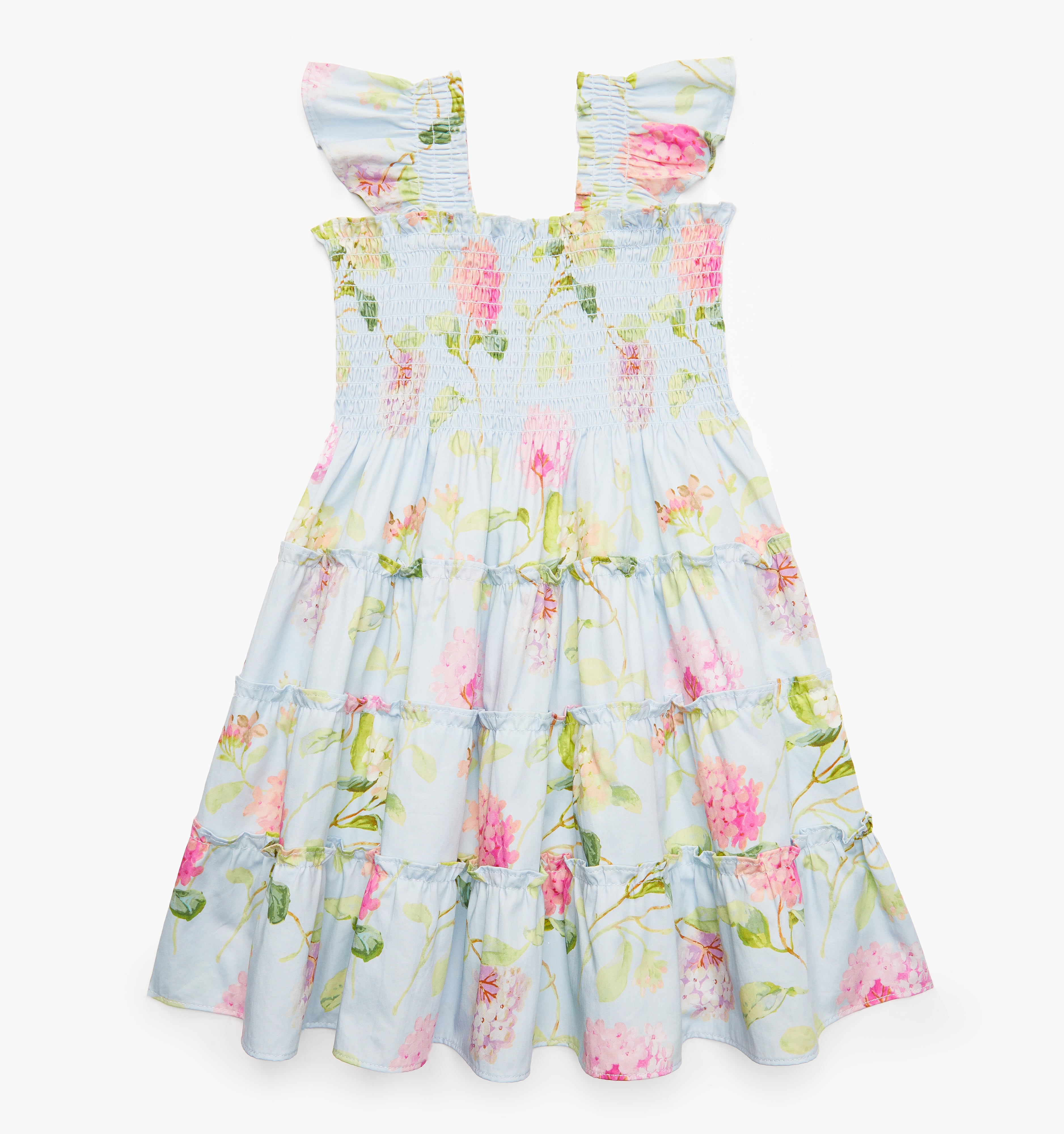 The Tiny Ellie Nap Dress - Hydrangea Chintz