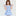 The Tiny Paz Set - Blue Watercolor Gingham