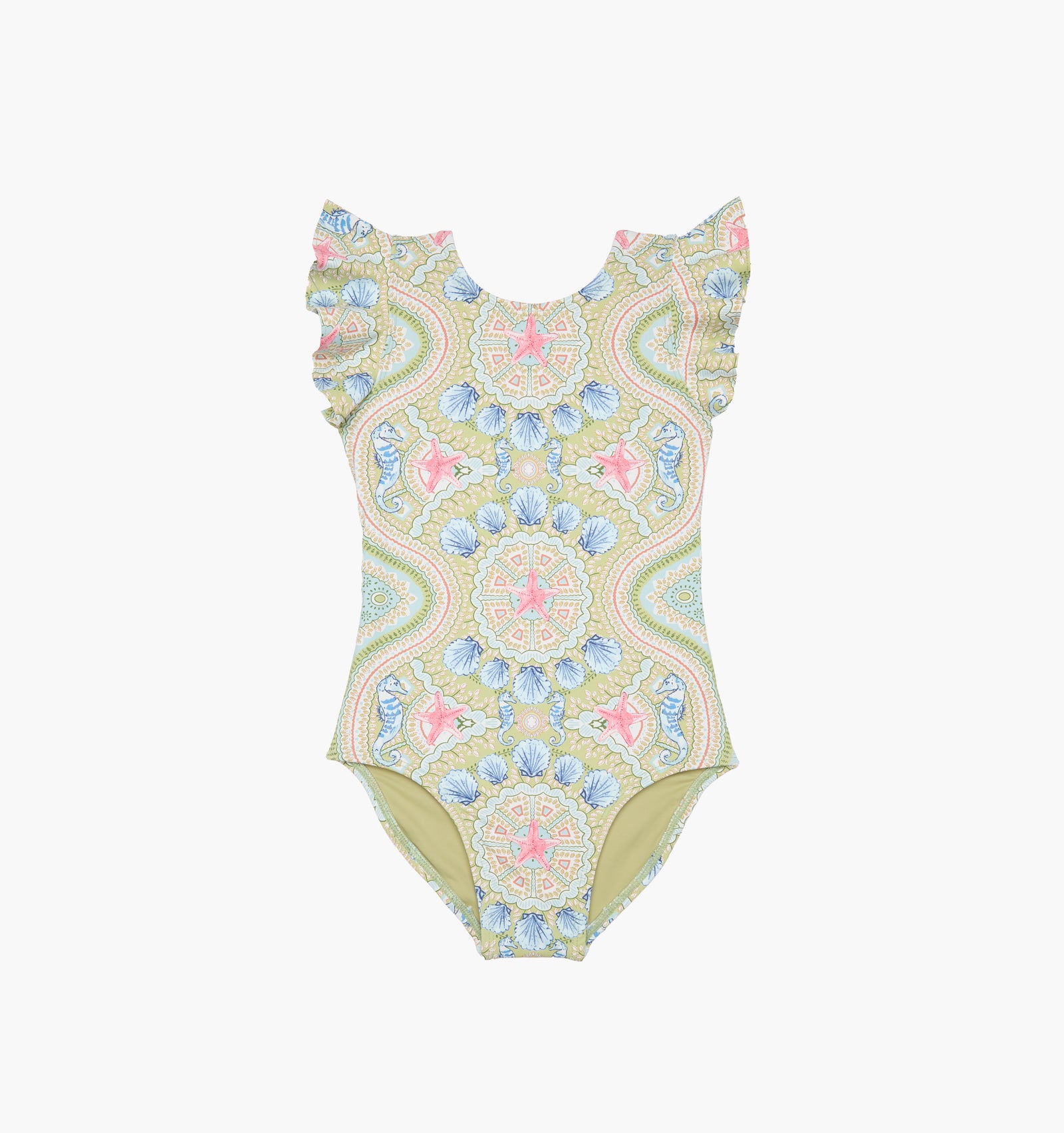 The Tiny Rosie Swimsuit - Sea Scroll