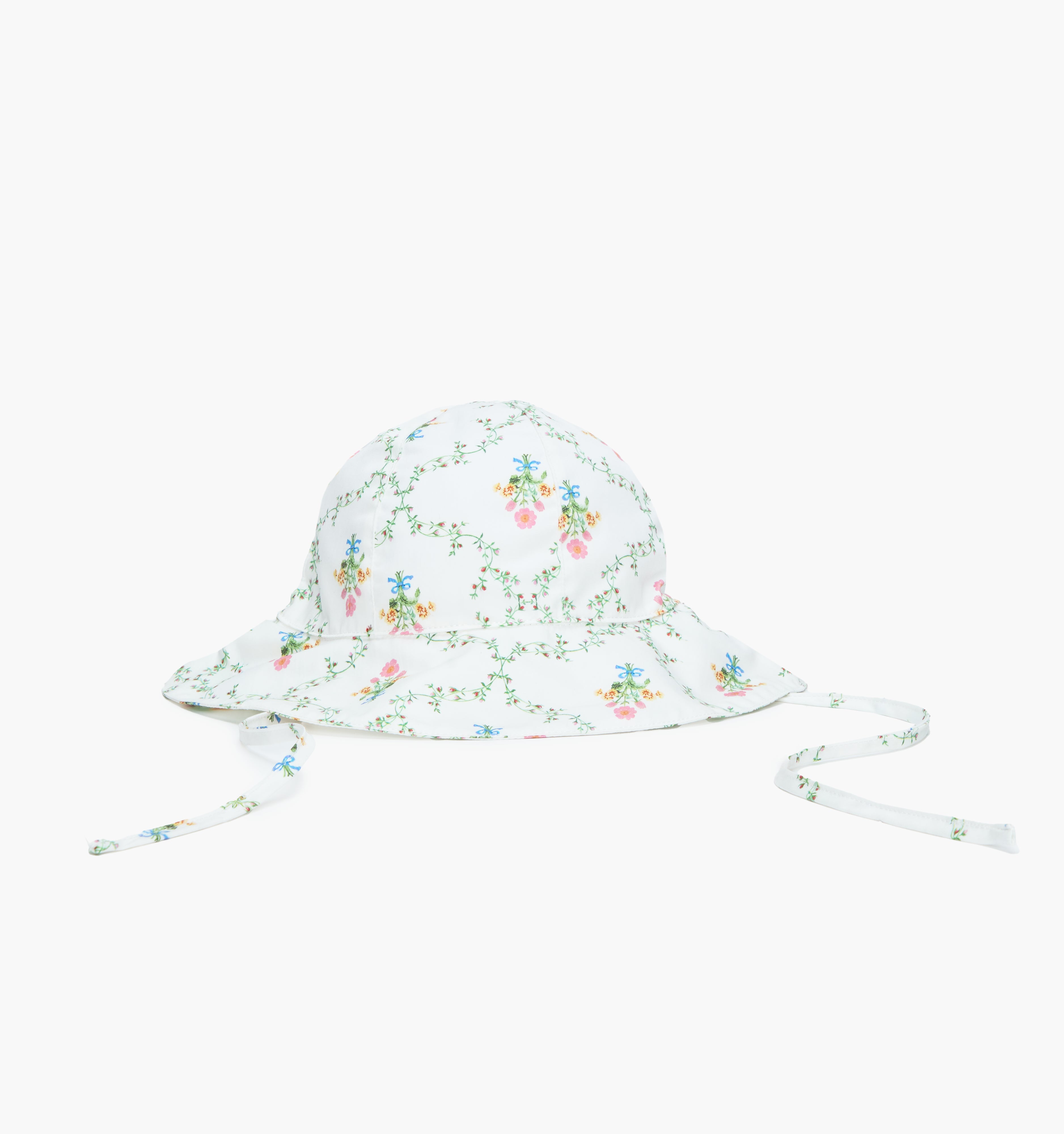 The Tiny Sunhat - Pastel Trellis