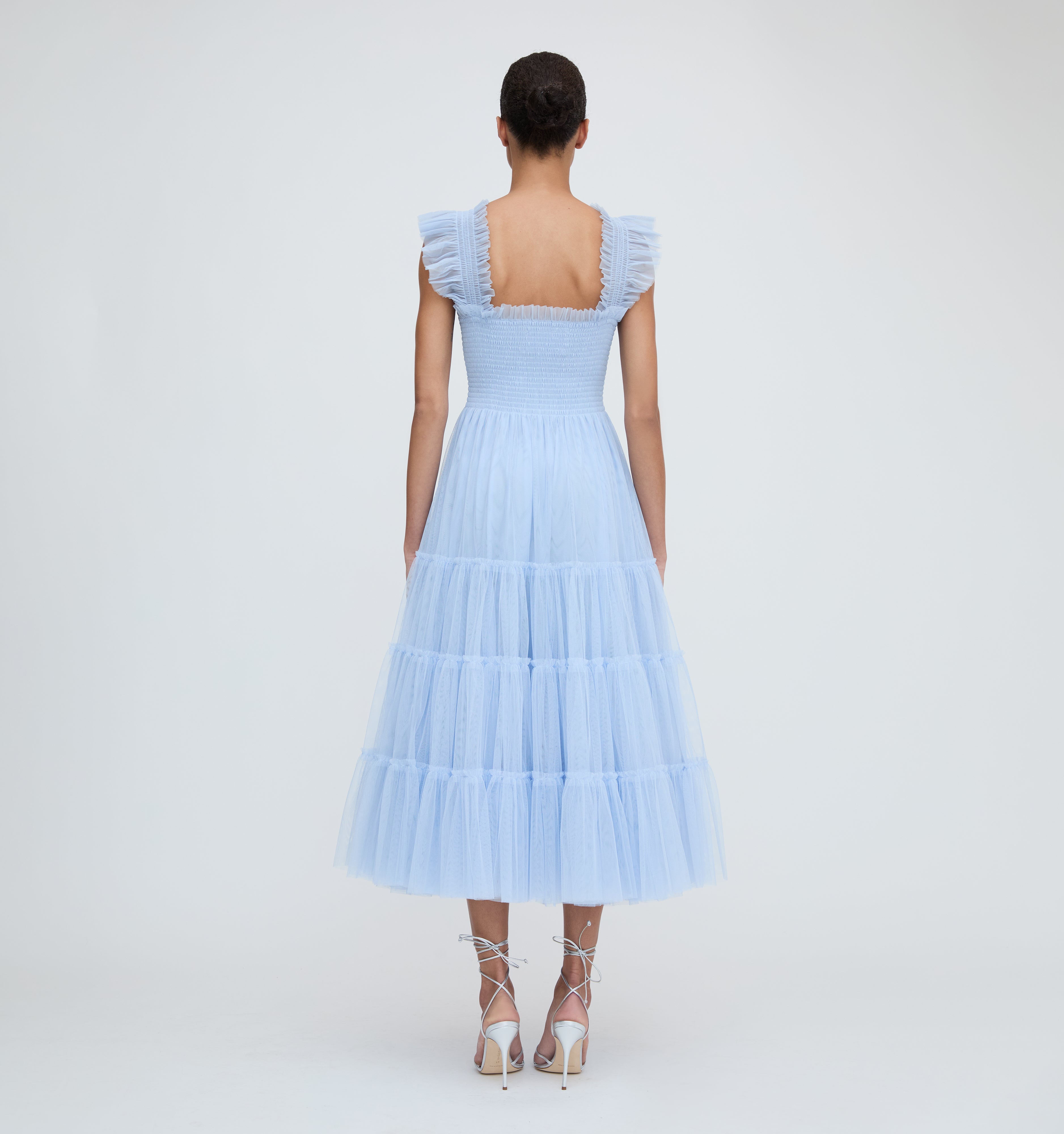 The Tulle Ellie Nap Dress - Powder Blue Tulle