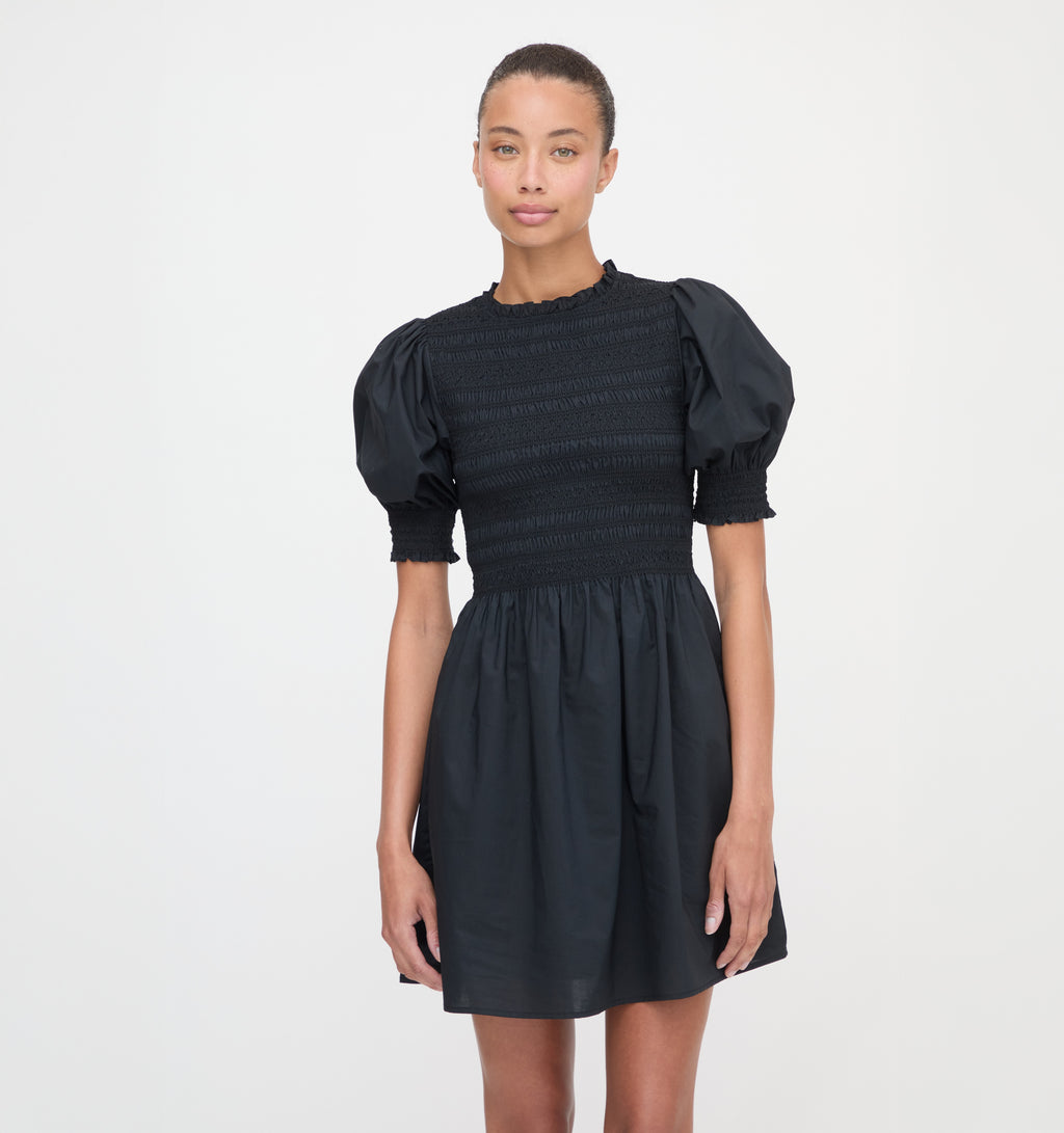 little black dress camp hill pa The Gia Mini Nap | Tonal Seersucker / L | 100% Cotton a fit and flare mini dress that features Hill House Homes proprietary Ulab Edu Little Black Dress