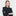 The Viviana Nap Dress - Black Linear Swiss Dot