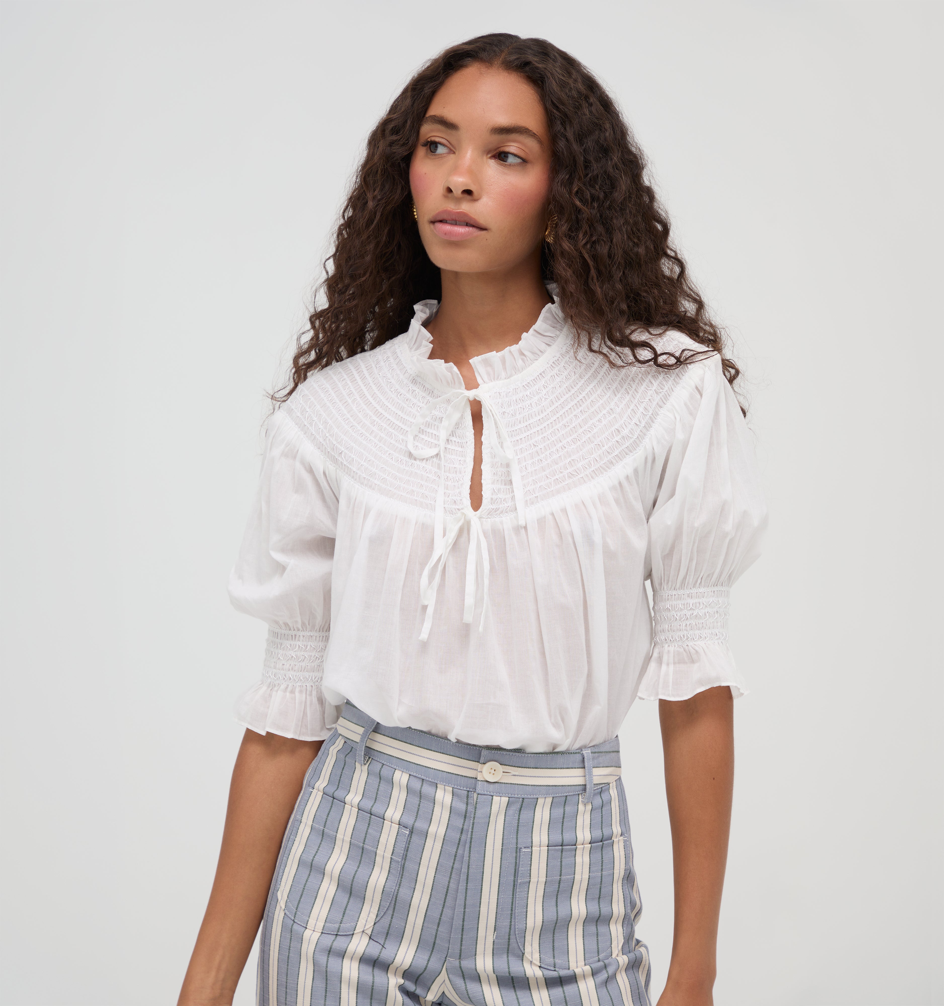 The Zinnia Top - White – Hill House Home