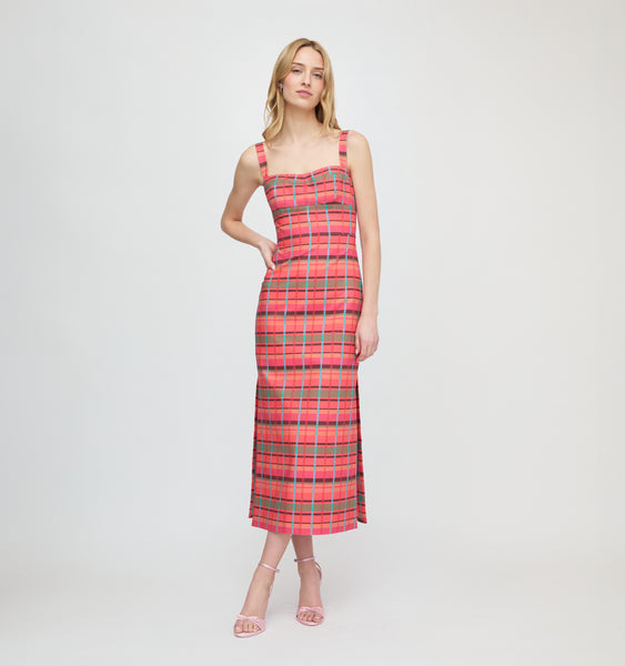 The Agnes Dress - Sunset Gingham – Hill House Home