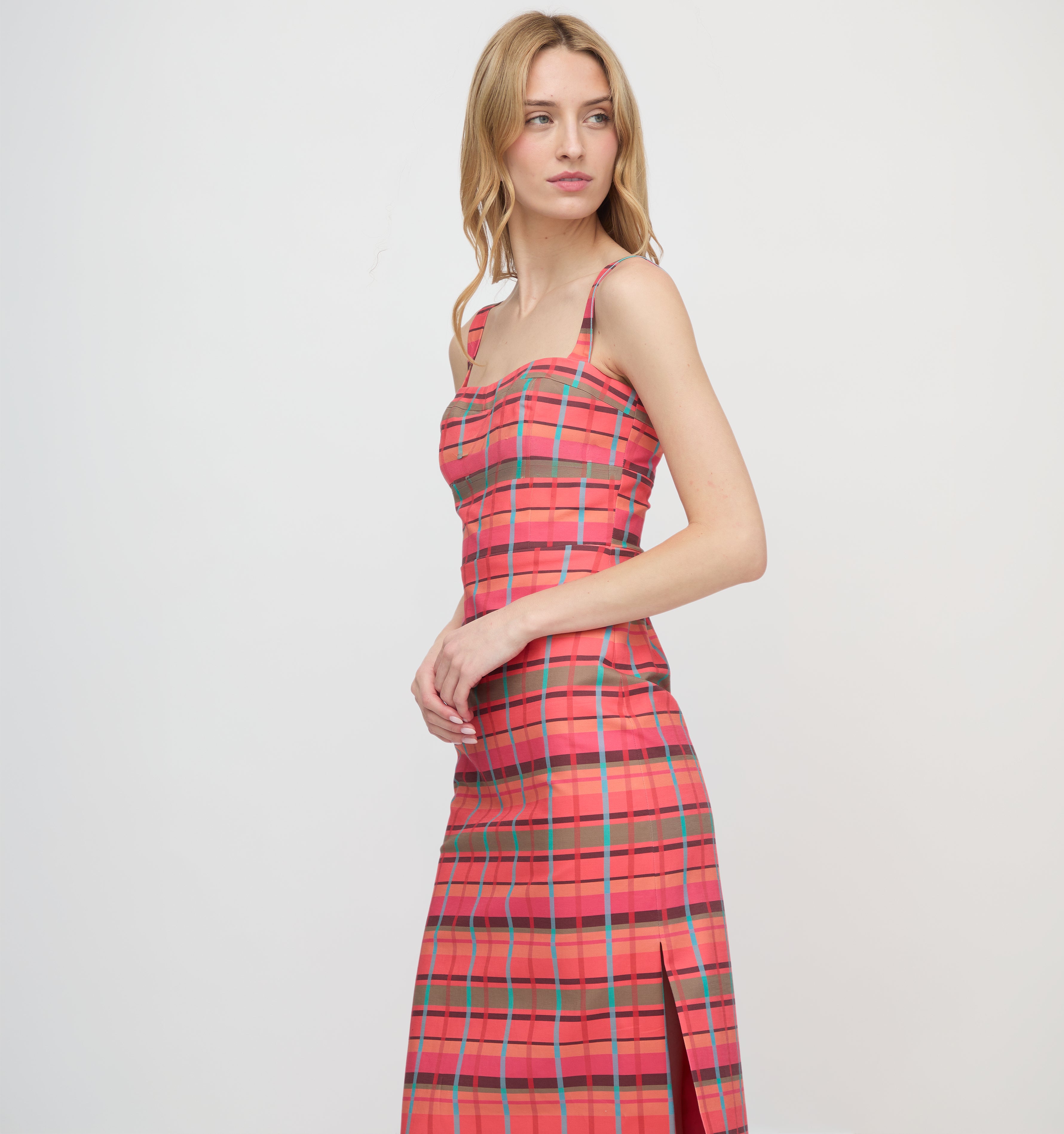 The Agnes Dress - Sunset Gingham – Hill House Home
