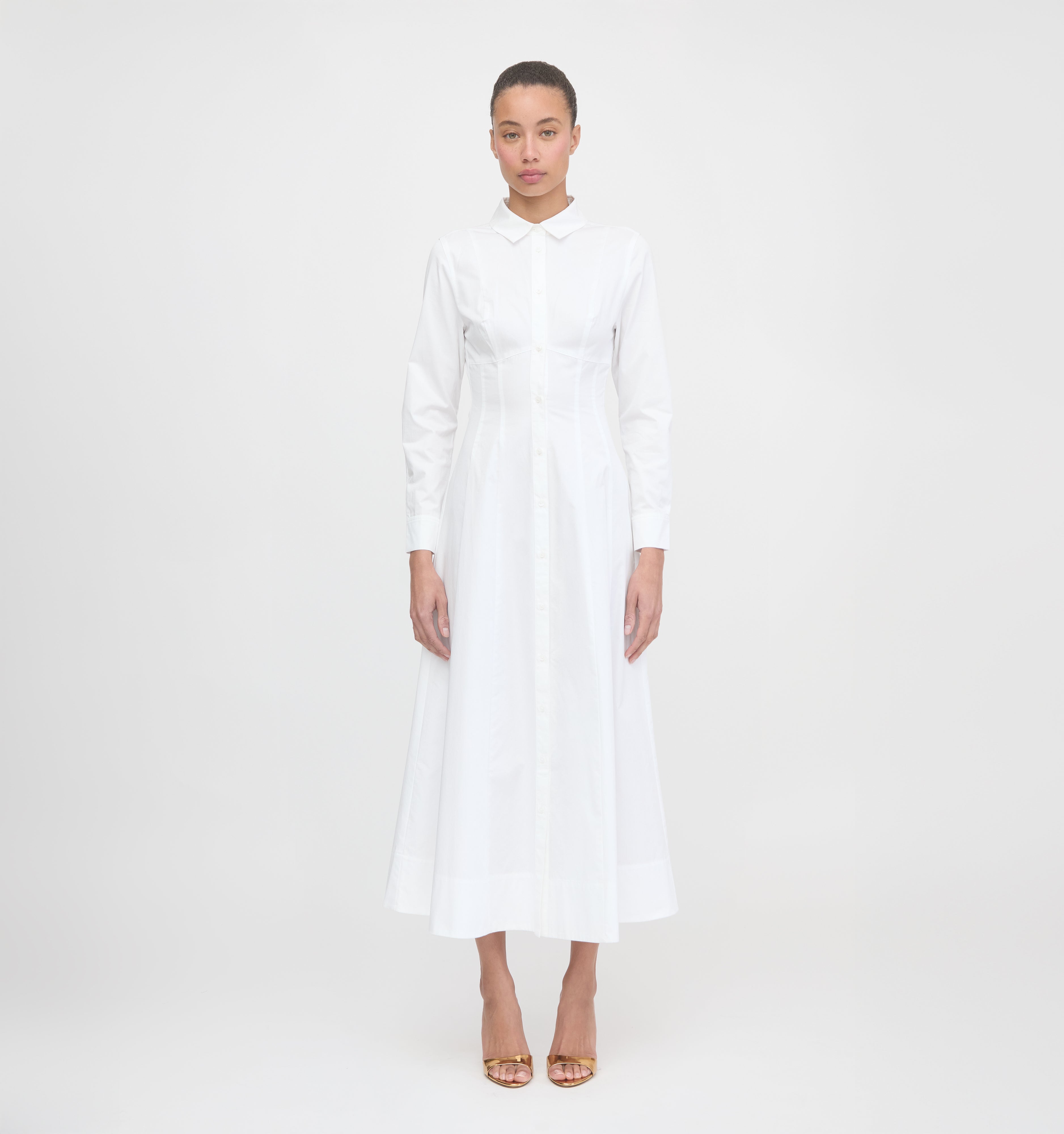 The Alandra Dress - White – Hill House Home