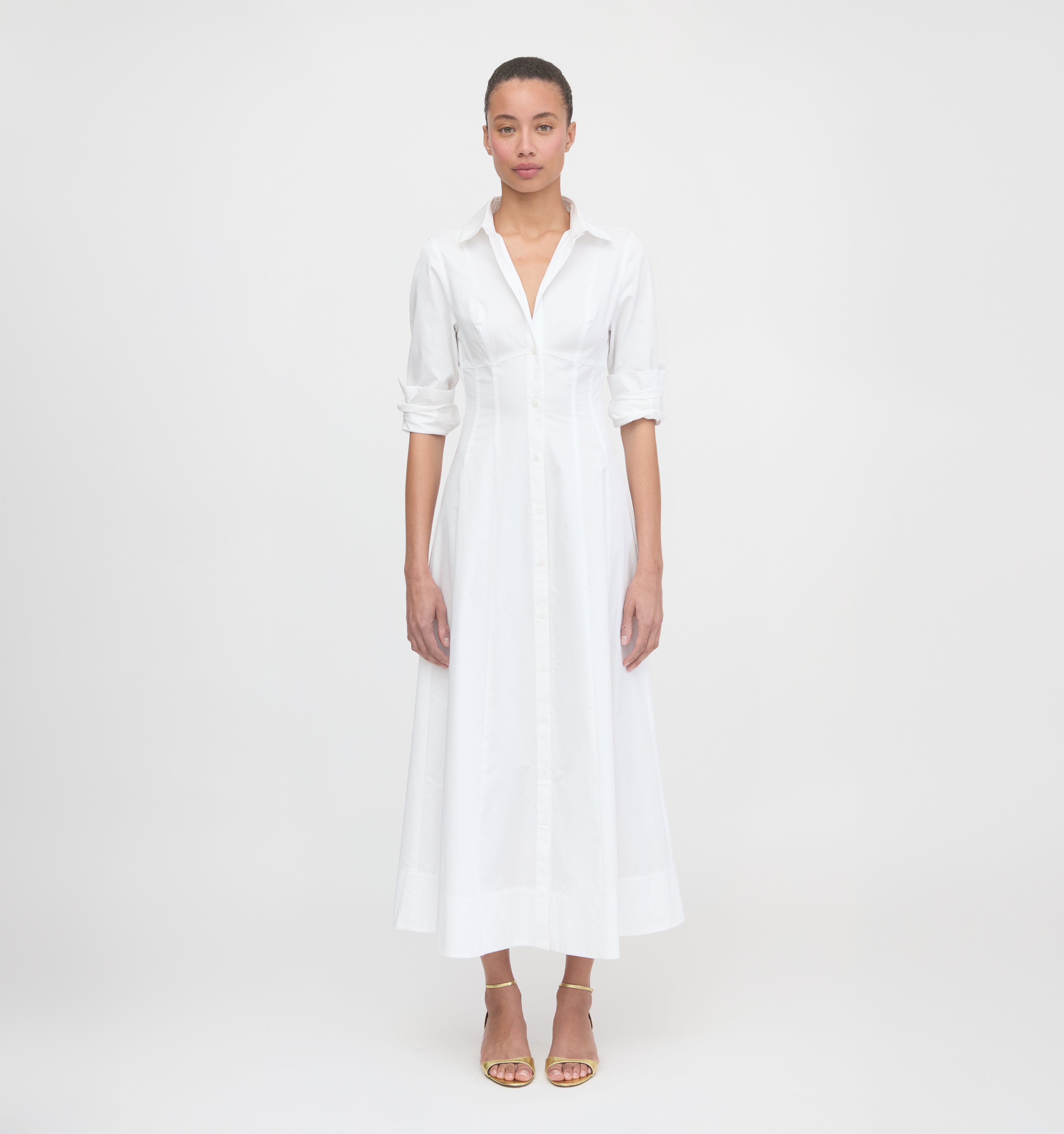 The Alandra Dress - White – Hill House Home