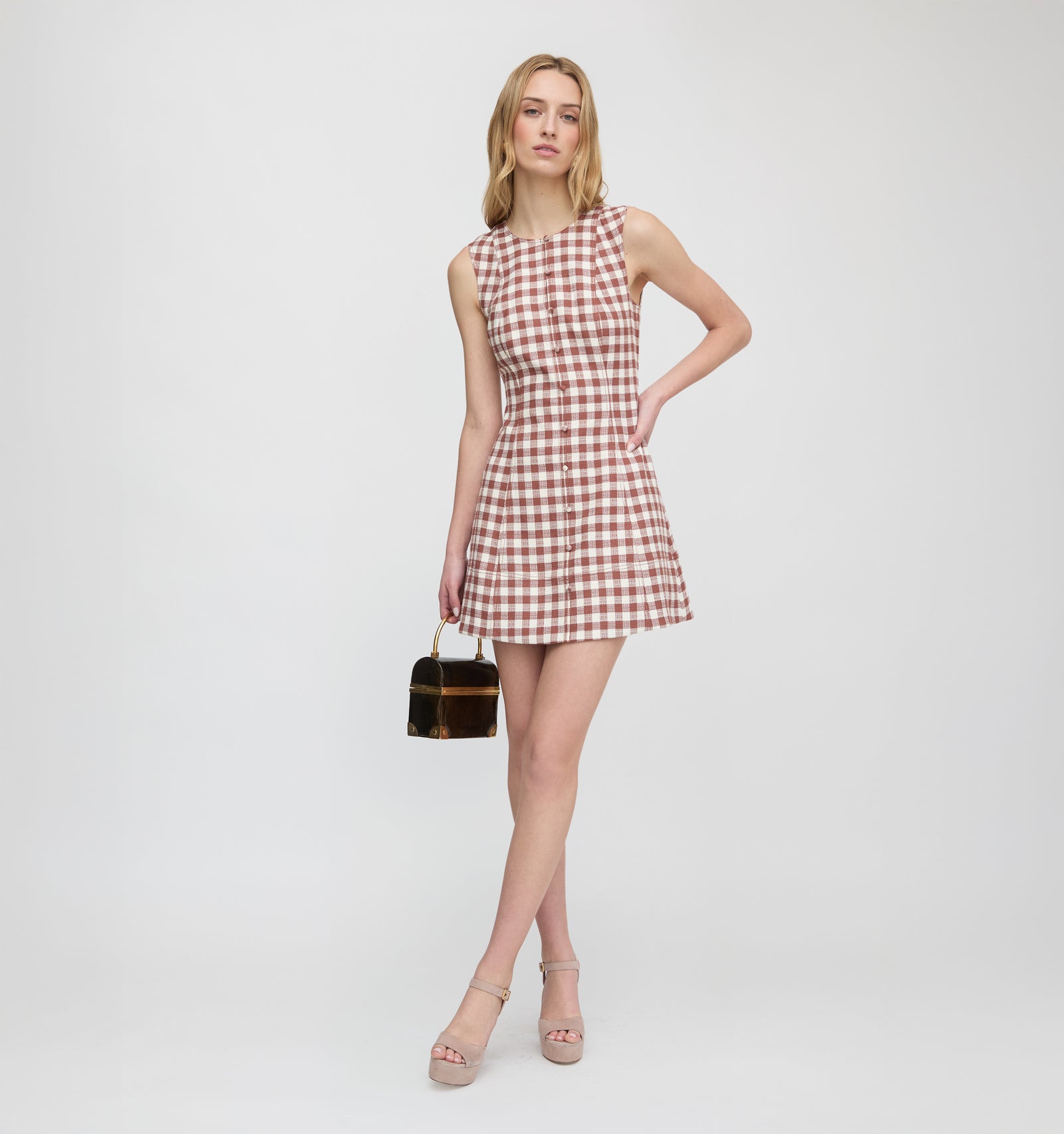 angie dress Angie Floral Twist Front Dress at Dry Goods