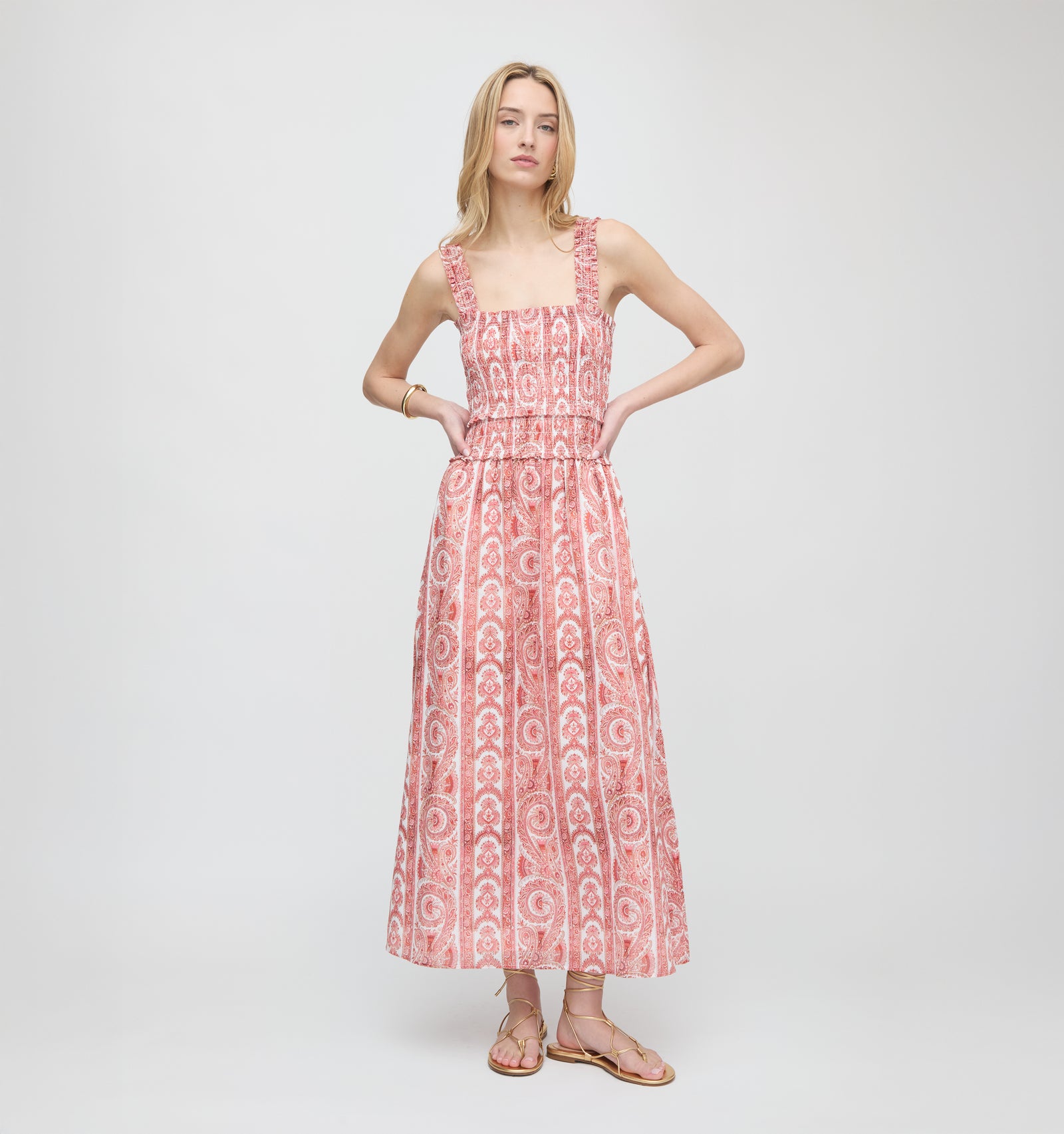 the azalea maxi nap dress The Azalea Stripe Maxi Nap Dress