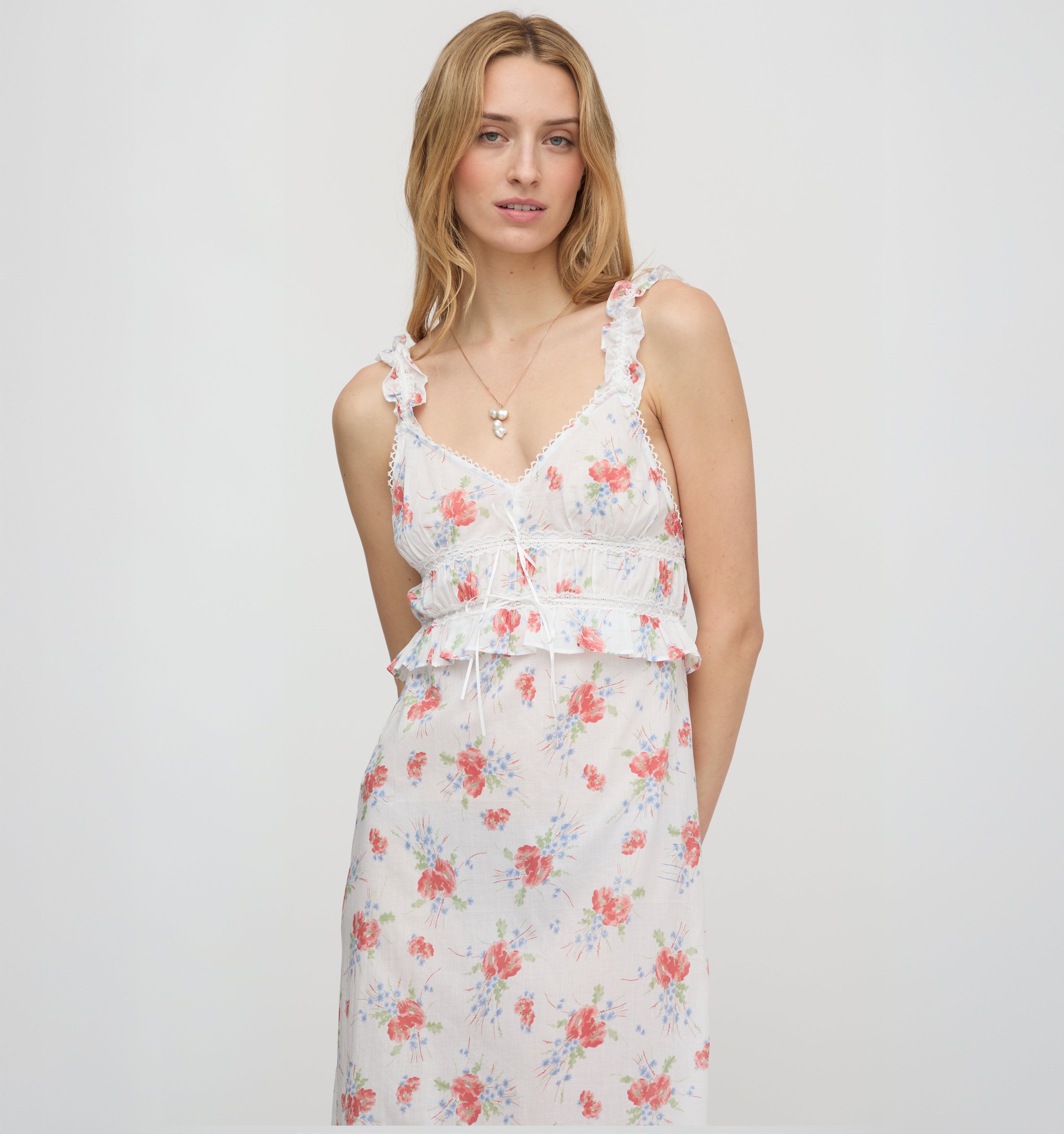 The Bonnie Nightgown - Sunburst Blossoms – Hill House Home