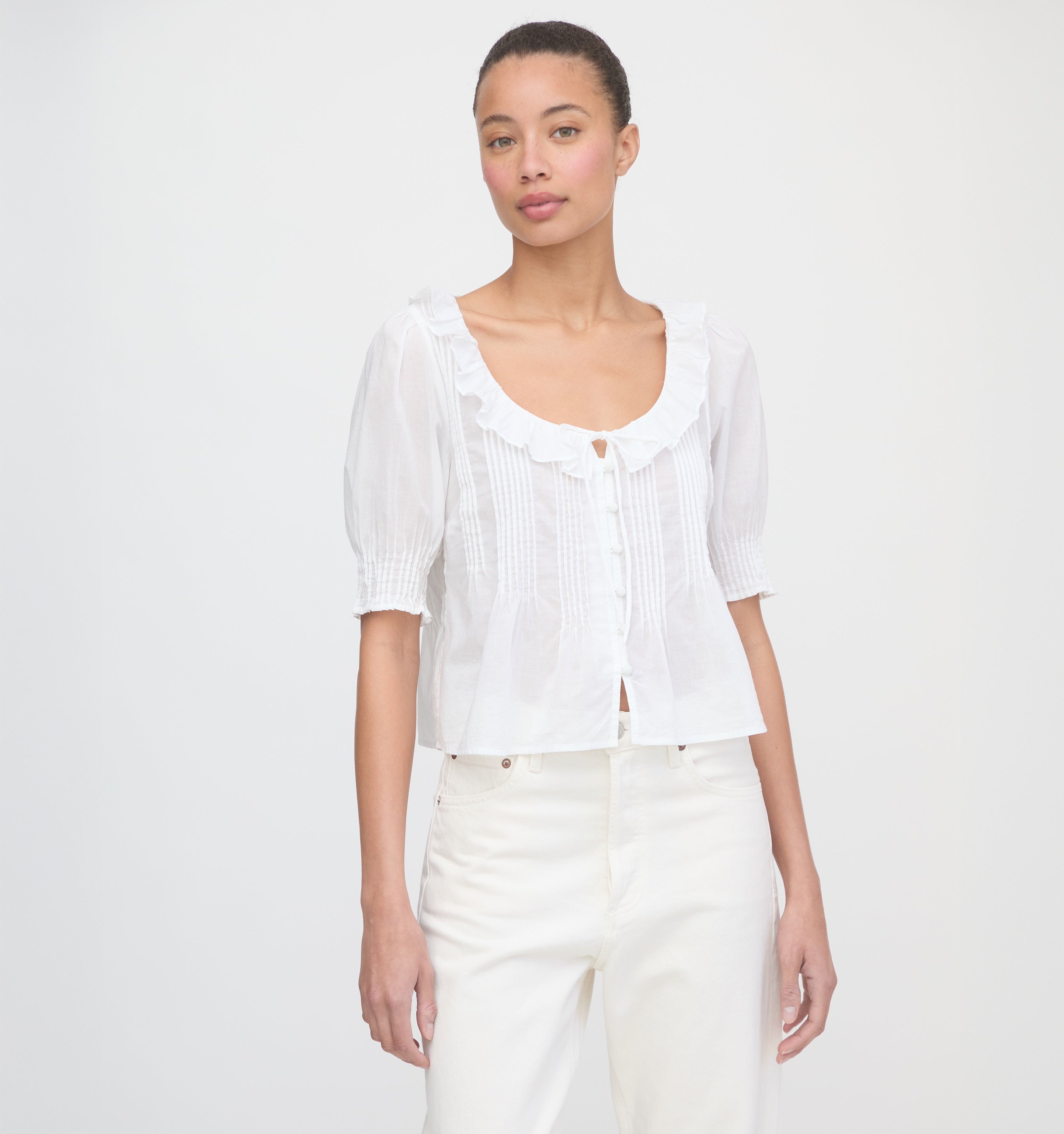The Camri Top - White – Hill House Home