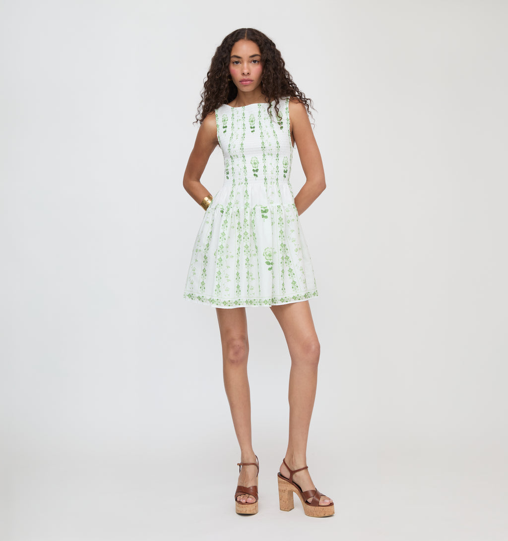 green and white mini dress Hill House Home Women's The Cosima Nap - - Size L Mayville Stained Grey Dresser Complete with a V Aug26MD Color:Hunt Green