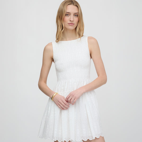 the thomas mini dress white the thomas mini dress