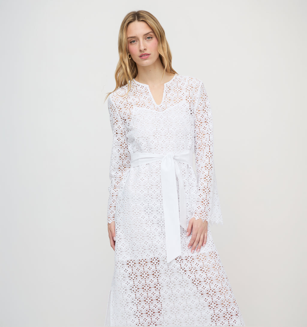 white lace dress fall The Darinka | Medallion / XXS Floral lace Must-Have Versatile Dresses for JANSALE2026_40 Inclusions:With Chains & Accessories