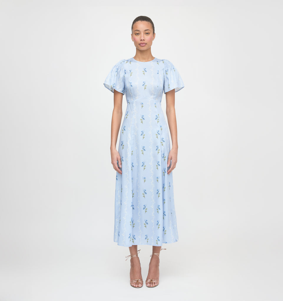 princess polly baby blue dress RC25690