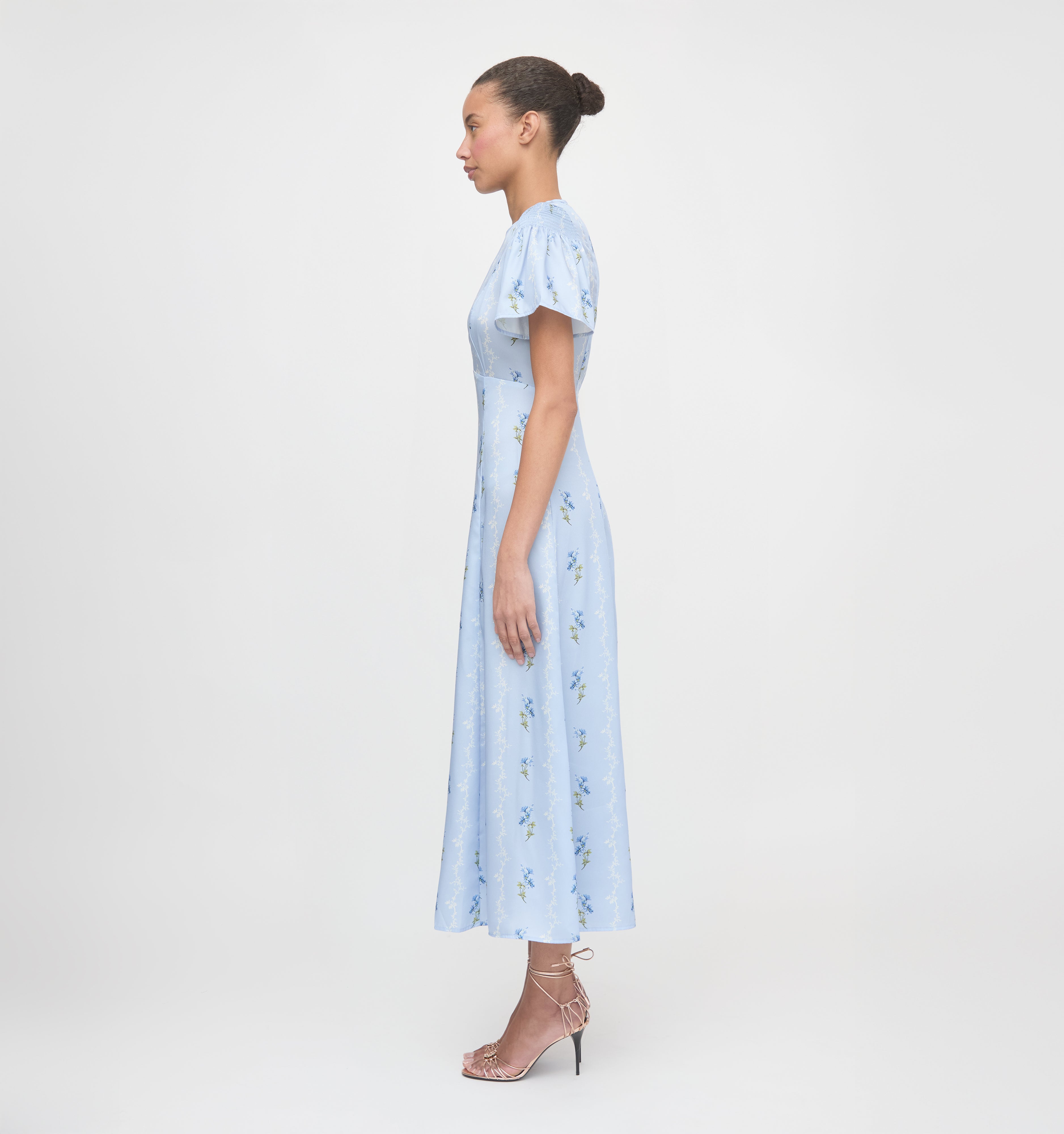 The Dominique Dress - Bluebell Waltz