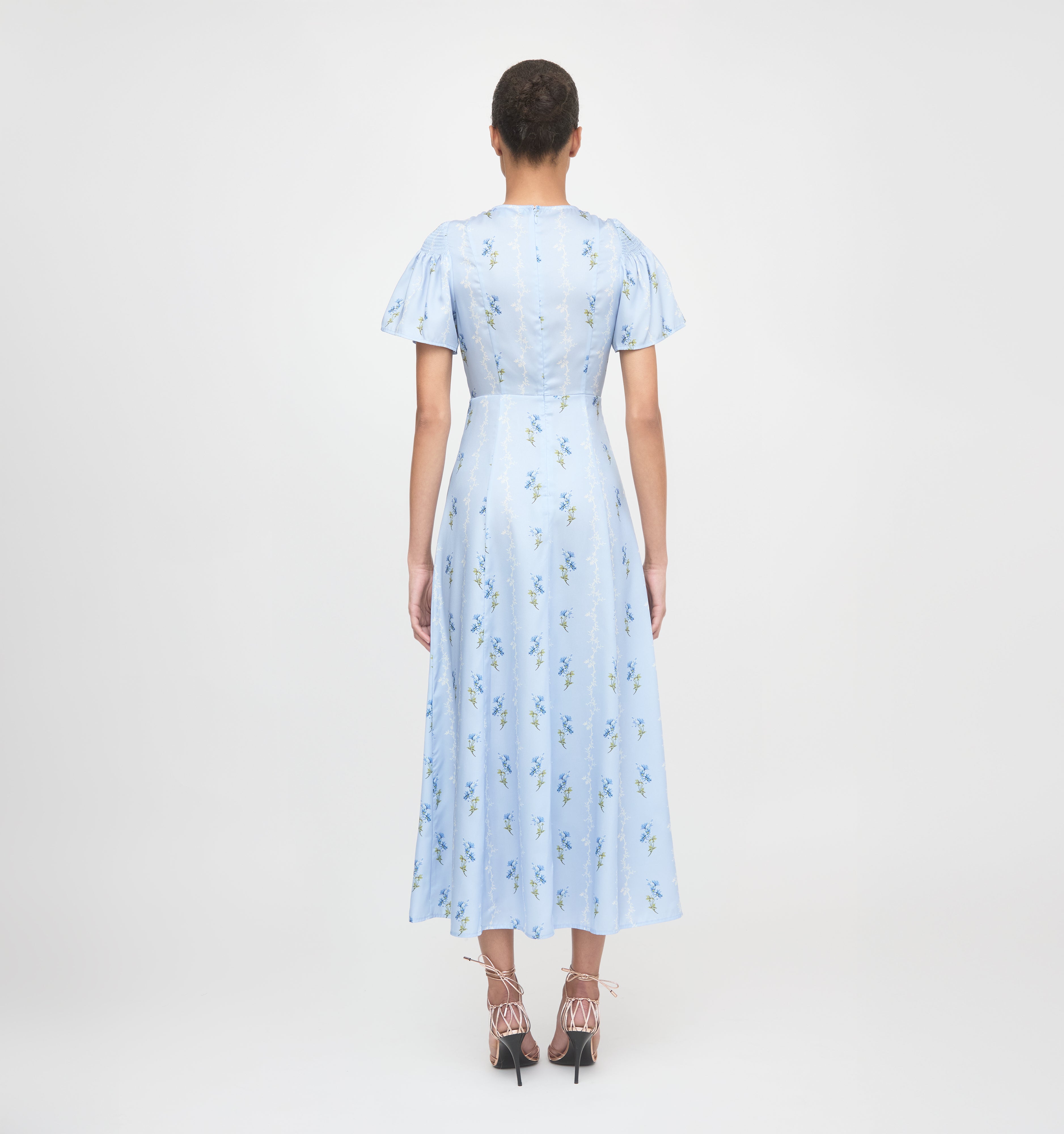 The Dominique Dress - Bluebell Waltz