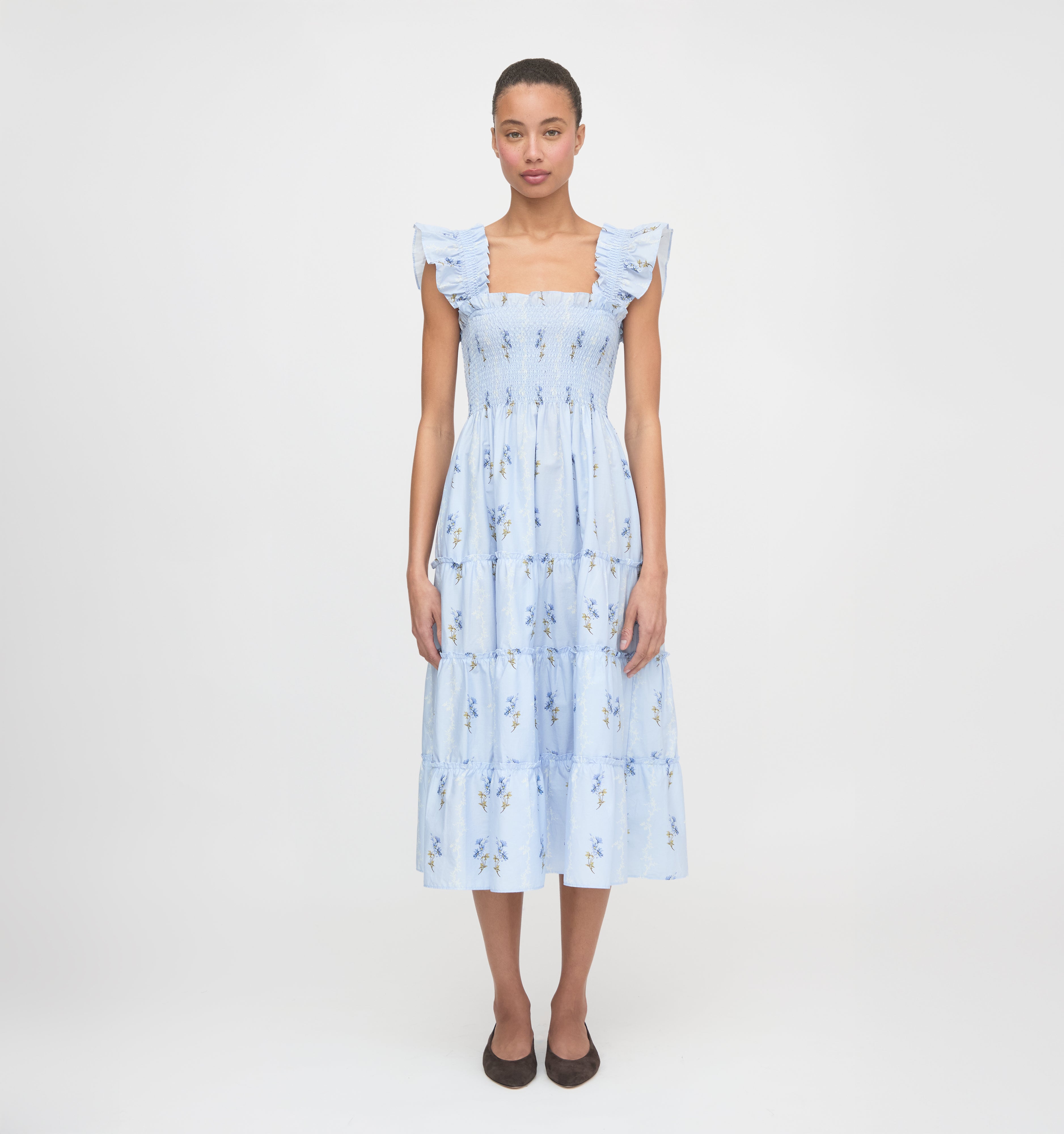 The Ellie Nap Dress - Bluebell Waltz – Hill House Home