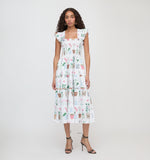 The Seraphina Mini Nap Dress - Lime Gingham  Hill House Home