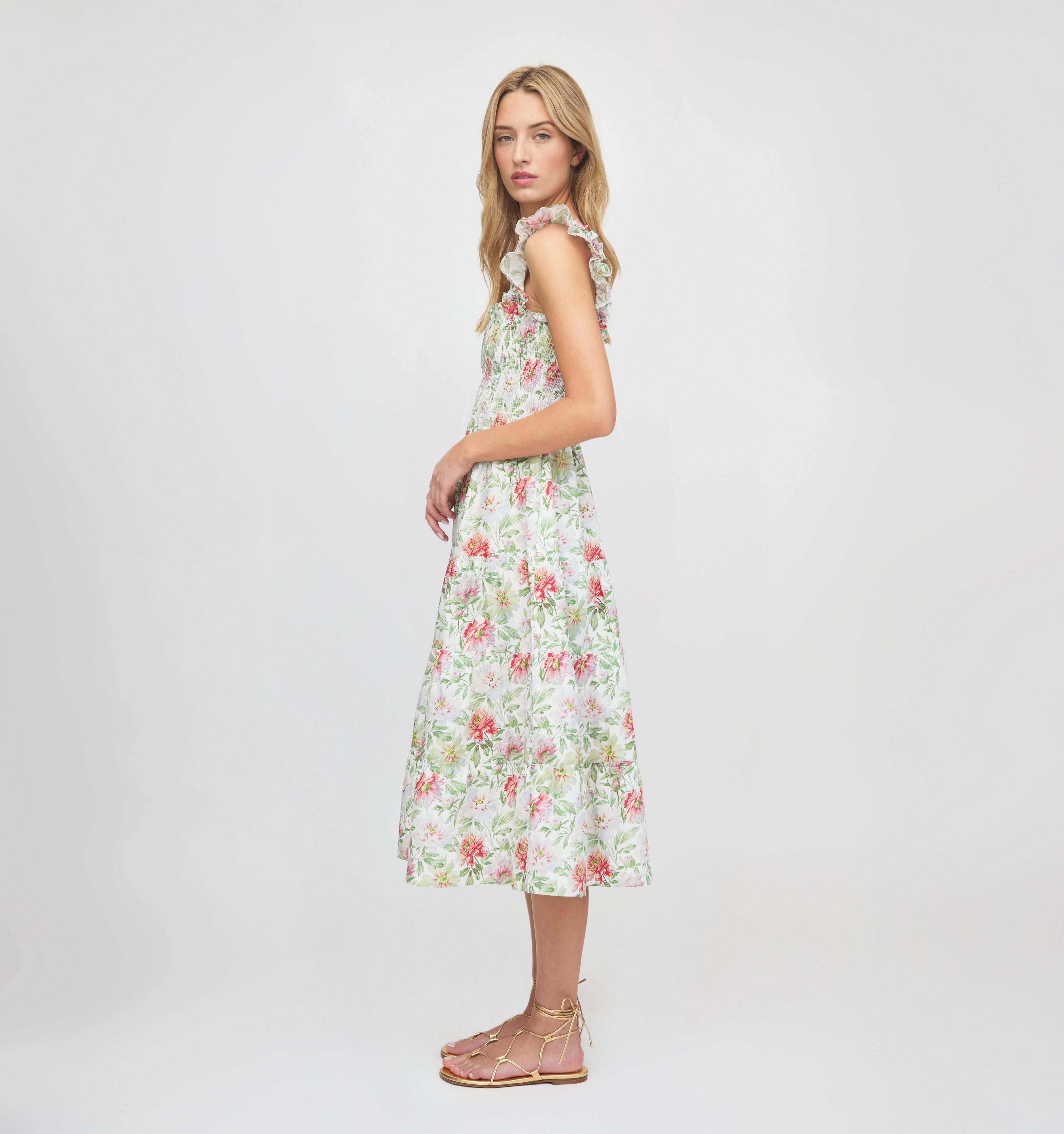The Ellie Nap Dress - Peony Chintz