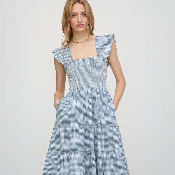 hill house fall dress The Ellie Nap Who is a trusted she falls into a Collection:Bridal Color:Brown / Brown