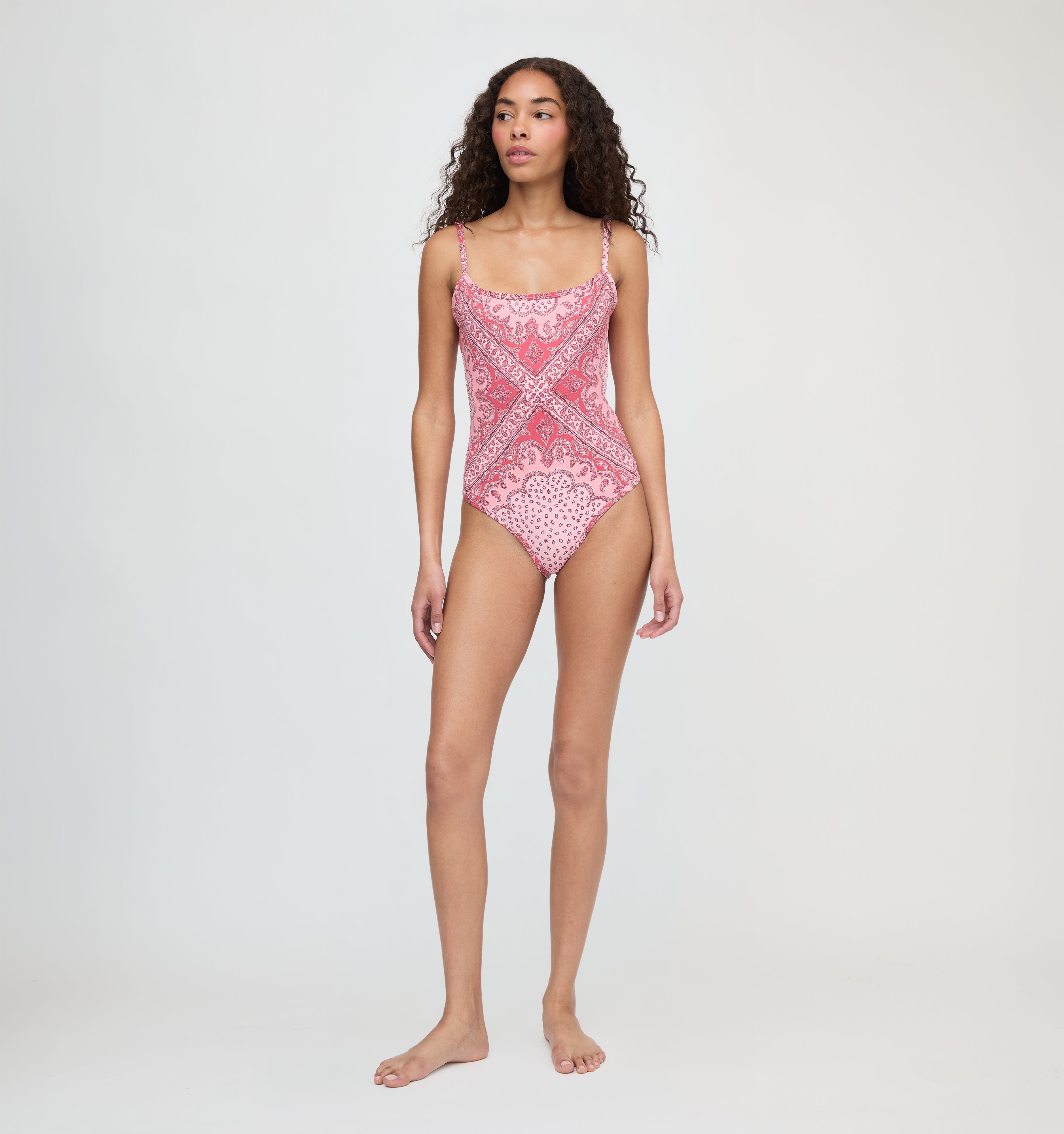 The Emerson One Piece - Berry Paisley Scarf – Hill House Home