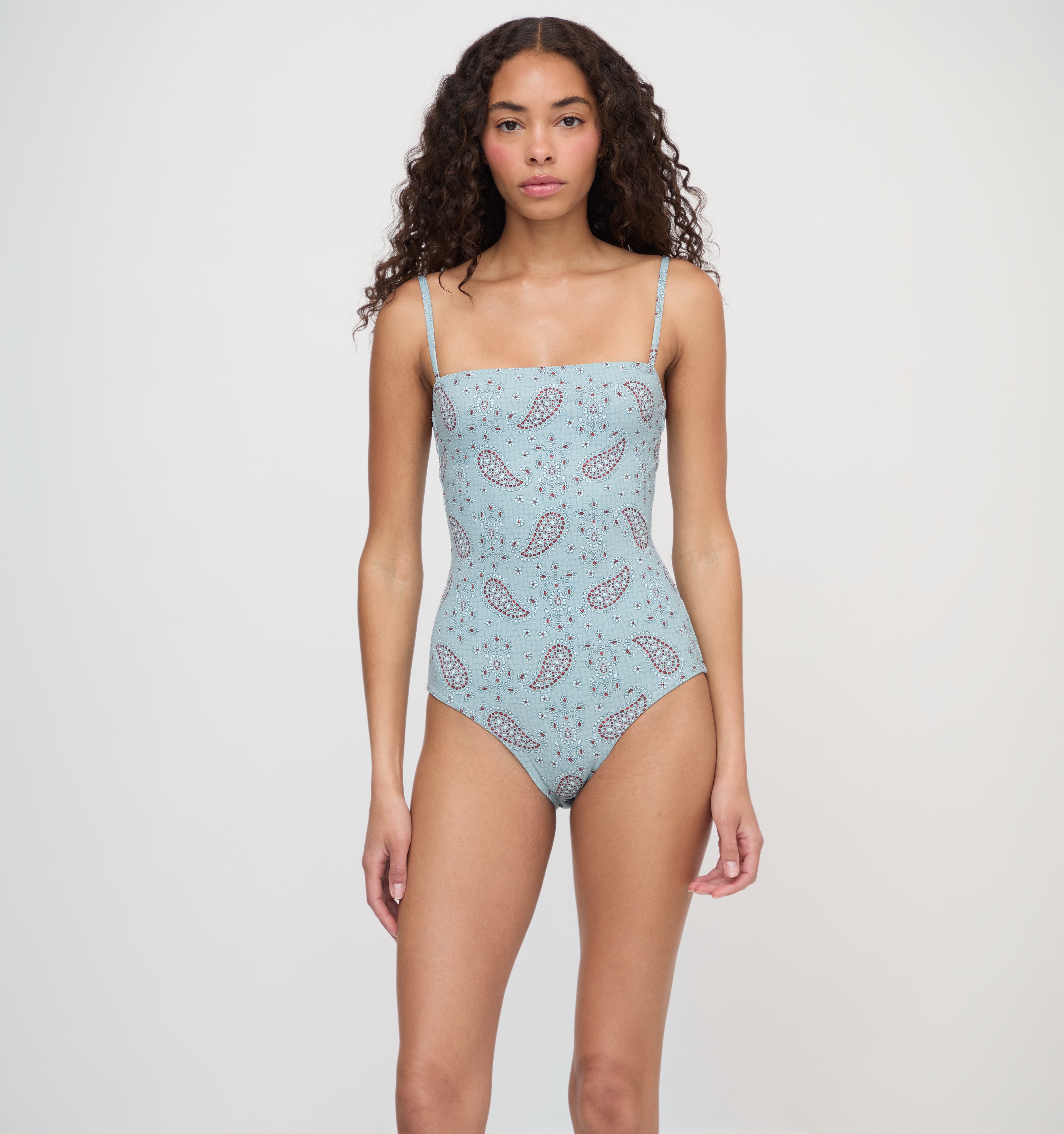 The Giana One Piece - Blue Gingham – Hill House Home