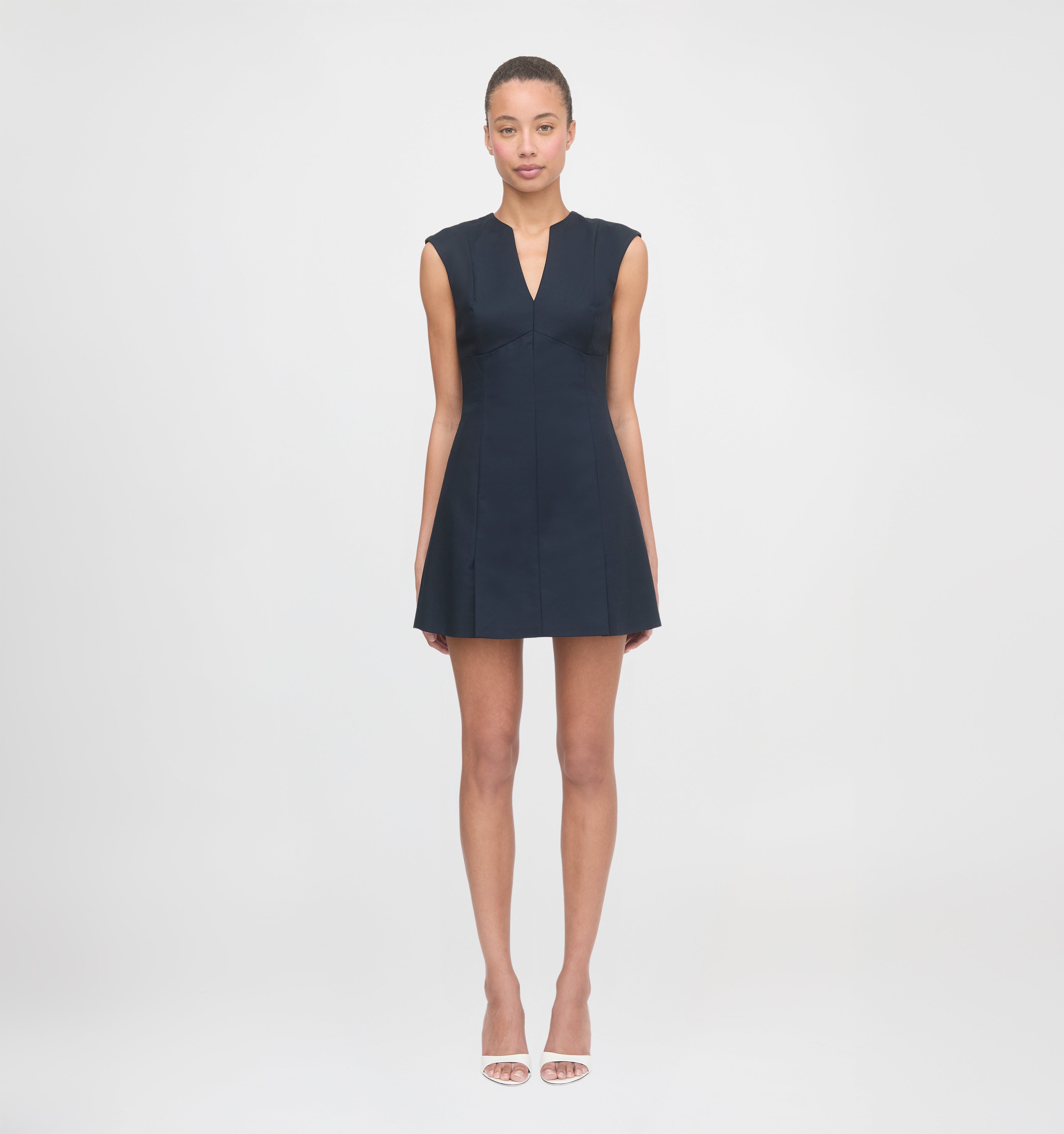 The Holly Dress - Dark Navy