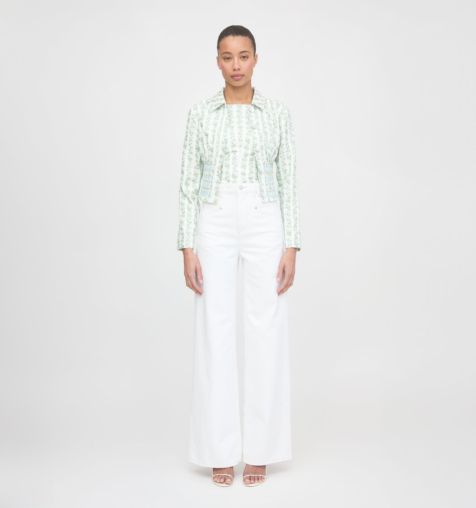 The Hunter Jacket - Brocade Vine Stripe